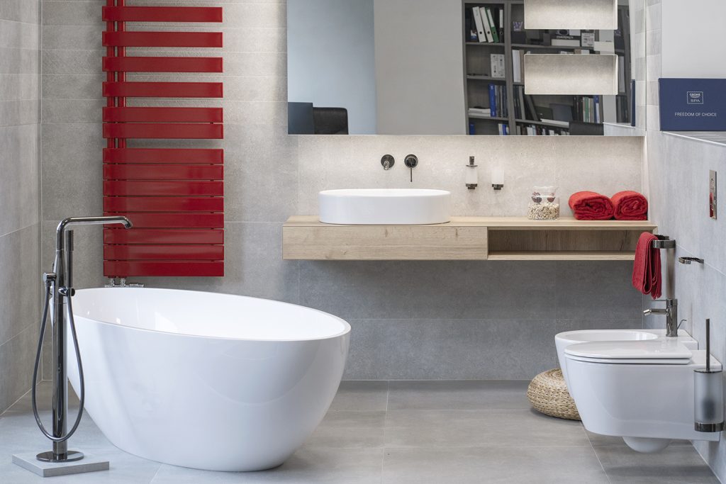 Koupelna showroom Dorint České Budějovice