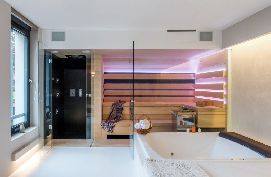 Realizace sauny wellness a SPA Dorint