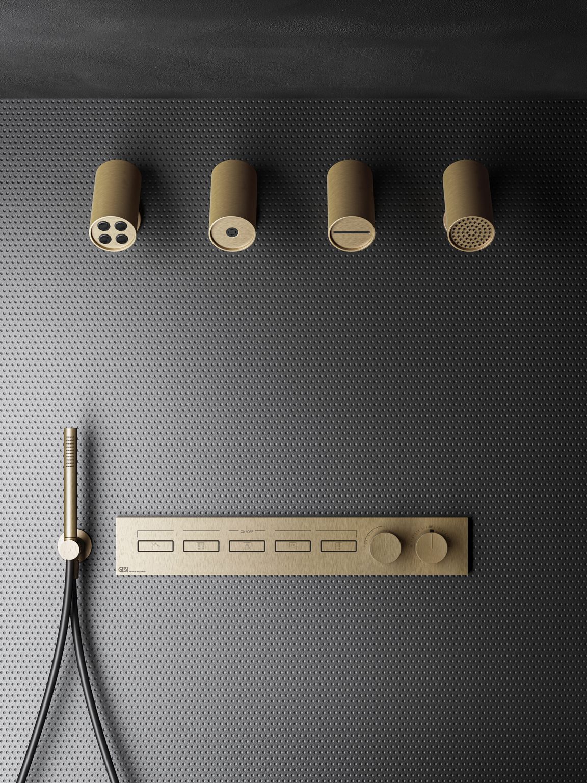 Gessi sprchové hlavice wellness SPA