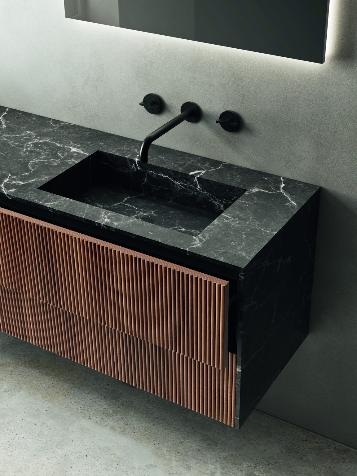 Moderní designový luxusní koupelnový nábytek